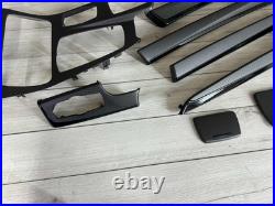 BMW 5 Series F10 F11 M Performance Interior Trim part MATTE CARBON FIBER LHD