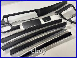 BMW 5 Series F10 F11 Matte CARBON Fiber Interior Trim Set LHD