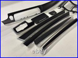 BMW 5 Series F10 F11 Matte CARBON Fiber Interior Trim Set LHD