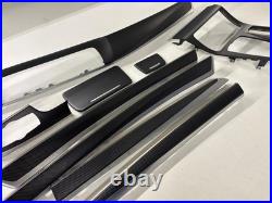 BMW 5 Series F10 F11 Matte CARBON Fiber Interior Trim Set LHD