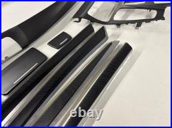 BMW 5 Series F10 F11 Matte CARBON Fiber Interior Trim Set LHD