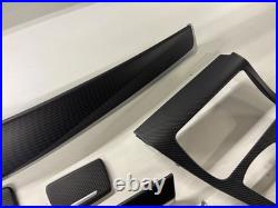 BMW 5 Series F10 F11 Matte CARBON Fiber Interior Trim Set LHD