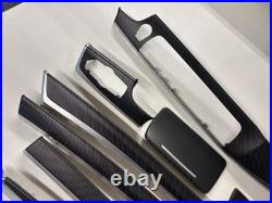 BMW 5 Series F10 F11 Matte CARBON Fiber Interior Trim Set LHD