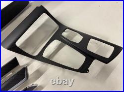 BMW 5 Series F10 F11 Matte CARBON Fiber Interior Trim Set LHD