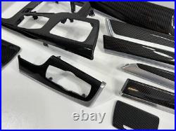 BMW 5 Series F10 M5 CARBON Fiber Interior Trim Set RHD