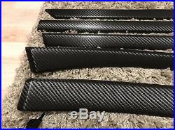 BMW 5 series e39 Black Carbon Fiber Wrapped Interior Trim Set