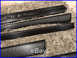 BMW 5 series e39 Black Carbon Fiber Wrapped Interior Trim Set