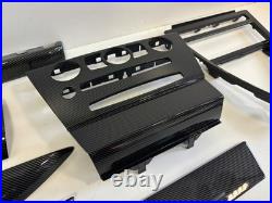 BMW 6 Series E63 Coupe Cabrio CARBON Fiber Interior Trim Set RHD