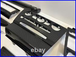 BMW 6 Series E63 Coupe Cabrio CARBON Fiber Interior Trim Set RHD