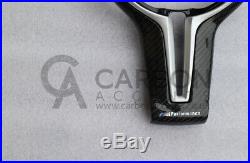BMW Carbon Fibre Fiber Steering Wheel Trim M Performance M2 F87 M3 F80 M4 F82