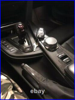 BMW Carbon Fibre Interior Gear Knob &Hand Brake & Surround RHD M4 F82 M5 F83 F10