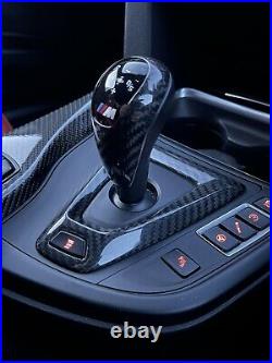 BMW Carbon Fibre Interior Gear Knob & Surround M2 M3 M4 F87 F80 F82 F83 RHD