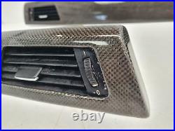 BMW Dash Trim and Air Vent Carbon Fibre Overlay Fits 3 Series E90 E91 E92 E93