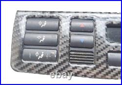 BMW E46 3 Series Interior Carbon Fibre Handbrake Lever AC Panel Storage Trays