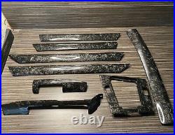 BMW E46 Saloon Forged Carbon Fiber interior trim set