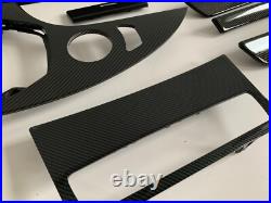 BMW E60 E61 LCI 5 Series CARBON FIBER Interior Trim Full Set RHD