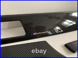 BMW E60 E61 LCI 5 Series CARBON FIBER Interior Trim Full Set RHD