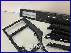 BMW E60 E61 LCI CIC Interior Trim Carbon FIBER M Performance Full Set RHD