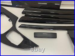 BMW E60 E61 LCI CIC Interior Trim Carbon FIBER M Performance Full Set RHD