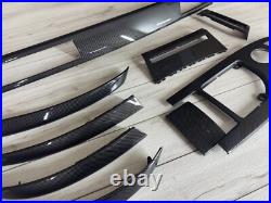 BMW E60 E61 M5 Pre LCI Carbon Fiber Interior trim parts Set LHD