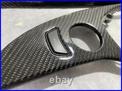 BMW E60 E61 M5 V10 Carbon Fiber Interior Trims Set Carbon Skinning Service