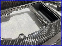 BMW E60 E61 M5 V10 Carbon Fiber Interior Trims Set Carbon Skinning Service
