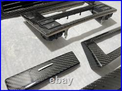 BMW E60 E61 M5 V10 Carbon Fiber Interior Trims Set Carbon Skinning Service