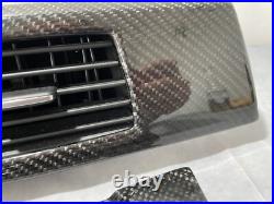 BMW E60 E61 M5 V10 Carbon Fiber Interior Trims Set Carbon Skinning Service