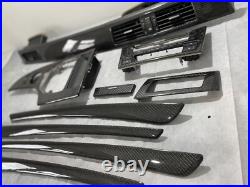 BMW E60 E61 M5 V10 Carbon Fiber Interior Trims Set Carbon Skinning Service