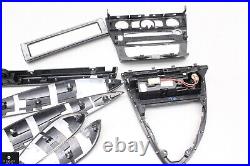 BMW E63 645i 650i M6 6 Series Interior Trim Kit Set Carbon Fiber 8 Pc OEM