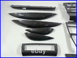 BMW E63 E64 M6 Interior Trim Set Carbon Fiber NEW OEM KIT RHD