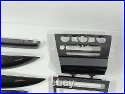 BMW E63 E64 M6 Interior Trim Set Carbon Fiber NEW OEM KIT RHD