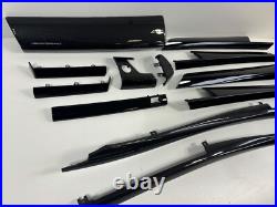 BMW E70 X5 CARBON FIBER Interior Trim Set M PERFORMANCE RHD