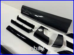 BMW E70 X5 CARBON FIBER Interior Trim Set M PERFORMANCE RHD