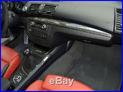 BMW E82 E88 Real Carbon Fiber Interior Trim 5 Piece set BMW 1 Series
