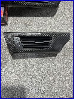 BMW E90 E91 E92 E93 Real Carbon Fibre Interior Trim Set NOT Hydrodip