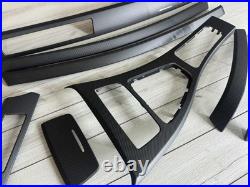 BMW E90 E91 M performance Interior Trim SET MATTE CARBON FIBER LHD NON IDRIVE