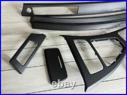 BMW E90 E91 M performance Interior Trim SET MATTE CARBON FIBER LHD NON IDRIVE