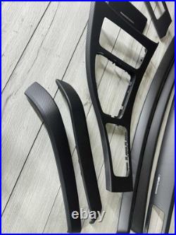 BMW E90 E91 M performance Interior Trim SET MATTE CARBON FIBER LHD NON IDRIVE BMW E90 E91 M performance Interior Trim SET MATTE CARBON FIBER LHD NON IDRIVE
