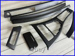 BMW E90 E91 M performance Interior Trim SET MATTE CARBON FIBER LHD NON IDRIVE