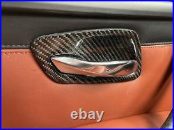 BMW E90 E92 E93 M3 Carbon Fiber Interior Trims Set Carbon Skinning Service