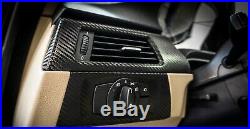 BMW E92 E91 E93 M3 335 330 328 Carbon Fiber Wrapped Interior Trim Set SERVICE