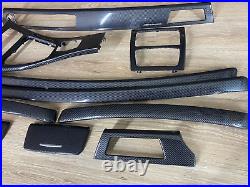 BMW E92 LHD Carbon Fiber Interior Trim Set M Performance CIC