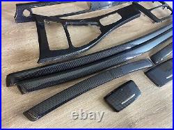 BMW E92 LHD Carbon Fiber Interior Trim Set M Performance CIC