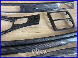 BMW E92 LHD Carbon Fiber Interior Trim Set M Performance CIC