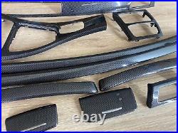 BMW E92 LHD Carbon Fiber Interior Trim Set M Performance CIC