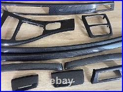 BMW E92 LHD Carbon Fiber Interior Trim Set M Performance CIC