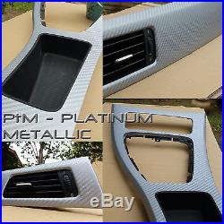 BMW E9x (e90, e91, e92, e93) Sedan/Coupe 4pc Carbon Fiber Interior Dash Trim Set