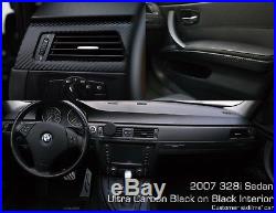 BMW E9x (e90, e91, e92, e93) Sedan/Coupe Carbon Fiber Interior Dash Trim Set