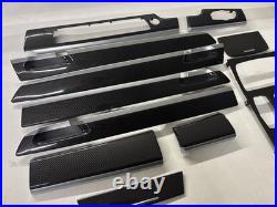 BMW F01 F02 7 Series CARBON FIBER Interior Trim Set RHD